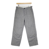 or Slow サイズ1 日本製 ウール ベイカー パンツ グレー メンズ オアスロウ【中古】6-0817T∞