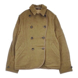 KAPITAL ダブルブレストウールジャケット サイズ1 S ウールナイロン ジャケット カーキ レディース キャピタル【中古】6-0905T∞