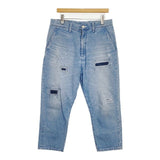 COMME des GARCONS JUNYA WATANABE denim パッチワーク デニムパンツ AD2020 ブルー レディース コムデギャルソンジュンヤワタナベ【中古】6-0520G∞