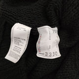 Sacai Knit Pullover 定価71500円 24-03330M サイズ3 コットン クルーネック セーター ニット 24SS ブラック メンズ サカイ【中古】6-0314T♪