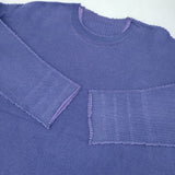 ISSEY MIYAKE A-POC ABLE TYPE-A ニットソー at43kk439 セーター ニット パープル メンズ イッセイミヤケ【中古】6-0523M∞