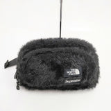 Supreme/THE NORTH FACE Faux Fur Waist Bag フェイクファー ウエストバッグ ブラック メンズ シュプリーム/ザノースフェイス【中古】6-0911T◎