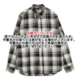 URBAN RESEARCH ROSSO ボタンダウン BD チェック 長袖シャツ ブラック ホワイト メンズ アーバンリサーチ【中古】6-0702M∞