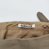 AURALEE LIGHT MELTON SLACKS サイズ4 A8AP04LM 定価37400円 ウール ライトメルトンスラックス パンツ ベージュ メンズ オーラリー【中古】6-0925T♪