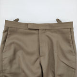 AURALEE LIGHT MELTON SLACKS サイズ4 A8AP04LM 定価37400円 ウール ライトメルトンスラックス パンツ ベージュ メンズ オーラリー【中古】6-0925T♪