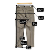 AURALEE LIGHT MELTON SLACKS サイズ4 A8AP04LM 定価37400円 ウール ライトメルトンスラックス パンツ ベージュ メンズ オーラリー【中古】6-0925T♪