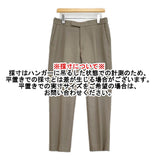 AURALEE LIGHT MELTON SLACKS サイズ4 A8AP04LM 定価37400円 ウール ライトメルトンスラックス パンツ ベージュ メンズ オーラリー【中古】6-0925T♪