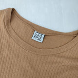 baserange コットンヘンプ Shaw Long Sleeve Kaftan リブラップ ワンピース ベージュ系 レディース ベースレンジ【中古】6-0625M∞
