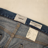 YAECA DENIM PANTS WIDE STRAIGHT USED 34インチ 定価26400円 13-13U デニムパンツ ブルー メンズ ヤエカ【中古】6-0702M∞