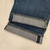 YAECA DENIM PANTS WIDE STRAIGHT USED 34インチ 定価26400円 13-13U デニムパンツ ブルー メンズ ヤエカ【中古】6-0702M∞