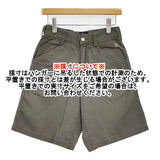 STUSSY OLD STUSSY 90S USA製 サイズM 刺繍 ショートパンツ ハーフパンツ ショーツ カーキ メンズ ステューシー【中古】6-0314S♪