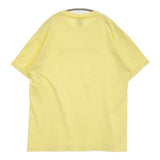 STUSSY OLD STUSSY USA製 銀タグ SSリンク サイズL 半袖Ｔシャツ カットソー イエロー メンズ ステューシー【中古】6-0314S♪