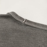 AC/DC エーシー・ディーシー バンドTシャツ バンT サイズM 半袖Ｔシャツ カットソー グレー メンズ【中古】6-0512S♪