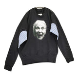 Vivienne Westwood worlds end Face print switching sweatshirt 切替 アシンメトリー スウェット ブラック メンズ ヴィヴィアンウエストウッド【中古】6-0925T♪