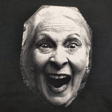 Vivienne Westwood worlds end Face print switching sweatshirt 切替 アシンメトリー スウェット ブラック メンズ ヴィヴィアンウエストウッド【中古】6-0925T♪