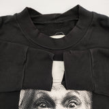 Vivienne Westwood worlds end Face print switching sweatshirt 切替 アシンメトリー スウェット ブラック メンズ ヴィヴィアンウエストウッド【中古】6-0925T♪