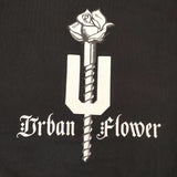 UNDERCOVER LS TEE URBAN FLOWER UC2D1892-2 長袖Ｔシャツ カットソー ロンＴ 24AW ブラック メンズ アンダーカバー【中古】6-0523M∞