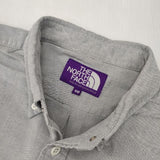 THE NORTH FACE PURPLE LABEL Button Down Field Shirt NTW3357N 長袖シャツ ブルー レディース ザノースフェイスパープルレーベル【中古】6-0625M∞