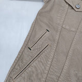Paul Smith JEANS 3rdタイプ 279314 DG1 製品染め デニムジャケット ベージュ メンズ ポールスミスジーンズ【中古】6-0702M∞
