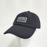 KENZO KENZO Tag cap ウール タグキャップ 定価25300円 帽子 FF68AC801F43 キャップ ネイビー メンズ ケンゾー【中古】6-0317T♪