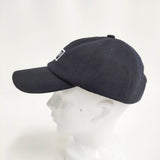 KENZO KENZO Tag cap ウール タグキャップ 定価25300円 帽子 FF68AC801F43 キャップ ネイビー メンズ ケンゾー【中古】6-0317T♪