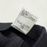 KENZO KENZO Tag cap ウール タグキャップ 定価25300円 帽子 FF68AC801F43 キャップ ネイビー メンズ ケンゾー【中古】6-0317T♪