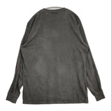 UNDERCOVER PREMENS cotton longsleeve Tee 定価24200円 ダメージ加工 UP2D4802 長袖Ｔシャツ カットソー ロンＴ 24-25AW ブラック メンズ アンダーカバー【中古】6-0317M♪