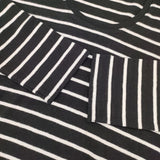 theory コットン 長袖Ｔシャツ カットソー ロンＴ ブラック ホワイト メンズ セオリー【中古】6-0702M∞
