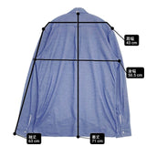 BEDWIN & THE HEARTBREAKERS Special Fit For Prep Punks 長袖シャツ ブルー メンズ ベドウィンアンドザハートブレイカーズ【中古】6-0702M∞