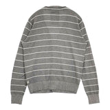 Scotch & Soda コットン ボーダー カーディガン グレー メンズ スコッチアンド ソーダ【中古】6-0702M∞