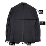 theory TOBIUS F TS SL A RUG WARM サイズ40 テーラードジャケット ブラック メンズ セオリー【中古】6-1008T∞