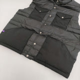 THE NORTH FACE PURPLE LABEL Ripstop Sierra Vest リップストップシエラベスト N24FN021 定価39600円 ダウンベスト 24AW ブラック メンズ ザノースフェイスパープルレーベル【中古】6-0328T♪