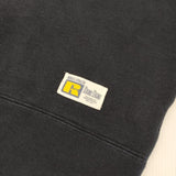BLUE BLUE RUSSELL ATHLETIC カレッジロゴ 前V 裏起毛 トレーナー スウェット ネイビー メンズ ブルーブルー【中古】6-0702T∞