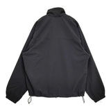plllllleeeasse プリーズ ナイロントラックジャケット サイズXL スタンドカラー ナイロンジャケット ブラック メンズ【中古】6-0328M♪