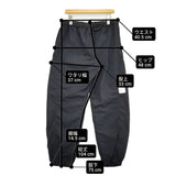 N.HOOLYWOOD ナイロン 定価38500円 サイズ40 イージー パンツ ブラック メンズ エヌハリウッド/ミスターハリウッド【中古】6-0328G♪