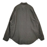 YLEVE 新品 VISCOSE LINEN SHIRT サイズ4 定価33000円 170-5150020 長袖シャツ 25SS チャコールグレー メンズ イレーヴ【中古】6-0328M♪