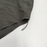 YLEVE 新品 VISCOSE LINEN SHIRT サイズ4 定価33000円 170-5150020 長袖シャツ 25SS チャコールグレー メンズ イレーヴ【中古】6-0328M♪