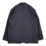 INSCRIRE Wool Back Open Jacket サイズ3 定価107800円 I25SS-JK47AB テーラードジャケット 25SS ネイビー メンズ アンスクリア【中古】6-0328M♪