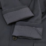 INSCRIRE Wool Back Open Jacket サイズ3 定価107800円 I25SS-JK47AB テーラードジャケット 25SS ネイビー メンズ アンスクリア【中古】6-0328M♪