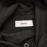 marka STUDIOUS別注 SNOW PARKA M23E-30BL01C サイズ1 マウンテンパーカー ブラック メンズ マーカ【中古】6-0414M♪