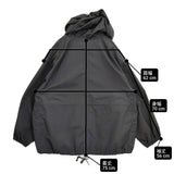 marka STUDIOUS別注 SNOW PARKA M23E-30BL01C サイズ1 マウンテンパーカー ブラック メンズ マーカ【中古】6-0414M♪