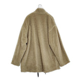 stein WOOL BOA ZIP LONG JACKET ST.418 定価101200円 サイズS ボアブルゾン ジャケット ベージュ メンズ シュタイン【中古】6-0328T♪