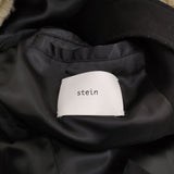 stein WOOL BOA ZIP LONG JACKET ST.418 定価101200円 サイズS ボアブルゾン ジャケット ベージュ メンズ シュタイン【中古】6-0328T♪