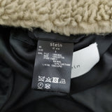 stein WOOL BOA ZIP LONG JACKET ST.418 定価101200円 サイズS ボアブルゾン ジャケット ベージュ メンズ シュタイン【中古】6-0328T♪