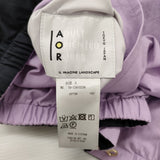 ADULT ORIENTED ROBES リバーシブルジャケット スウィングトップ サイズ3 ブルゾン ネイビー ラベンダー メンズ アダルトオリエンテッドローブス【中古】6-0925M♪