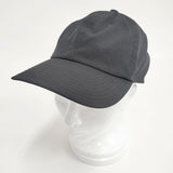 ERA. TAS 6 PANEL CAP 定価11000円 A001 ナイロン 帽子 キャップ ブラック メンズ エラ【中古】6-0604G◎