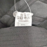 ERA. TAS 6 PANEL CAP 定価11000円 A001 ナイロン 帽子 キャップ ブラック メンズ エラ【中古】6-0604G◎