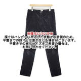 REVIVAL 90% PRODUCTS Varde77 TAPERED CORDUROY PANTS コーデュロイ パンツ ブラック メンズ リバイバル90%プロダクツ バルデセブンティセブン【中古】6-1008T∞