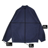 STILL BY HAND ウール混ハーフジッププルオーバー 定価22000円 CS05233 サイズ46 リブ セーター ニット ネイビー メンズ スティルバイハンド【中古】6-1008T∞