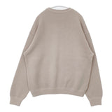crepuscule 鹿の子スウェット 定価17600円 2101-001 コットン サイズ1 セーター ニット ベージュ メンズ クレプスキュール【中古】6-1008M∞